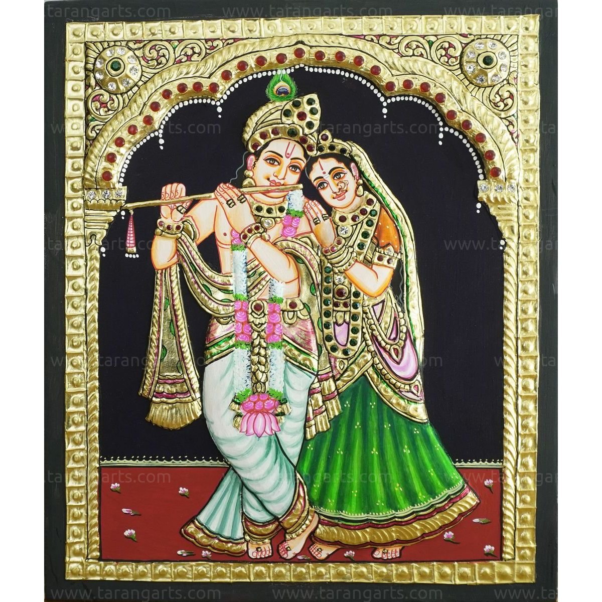 TANJORE PAINTING RADHA KRISHNA