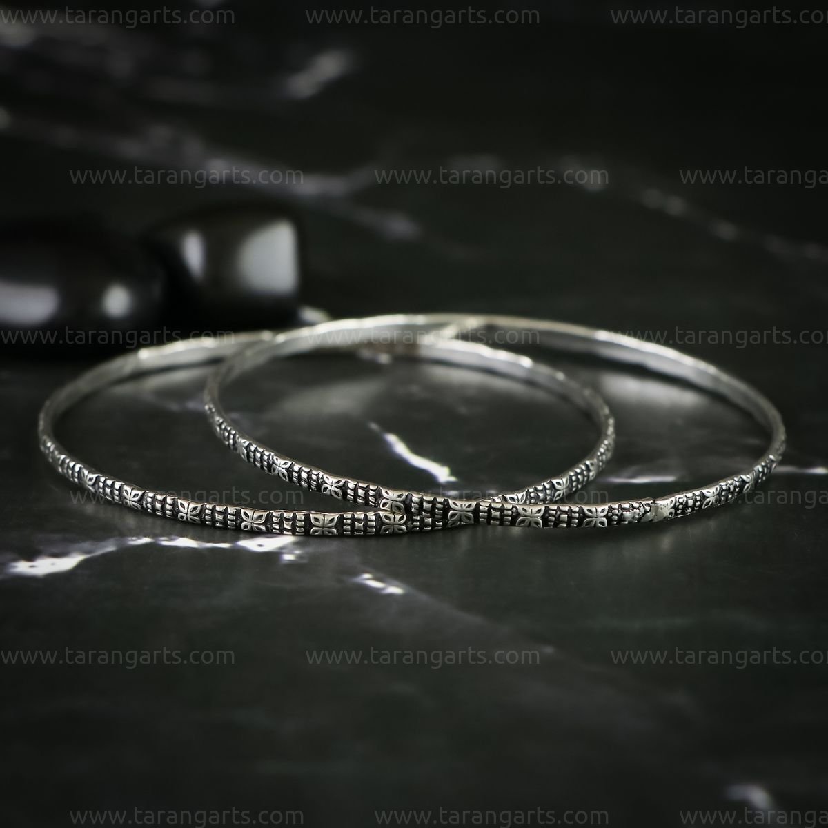 Casual Silver Bangles and Bracelets Online | Tarang Arts