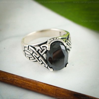 Elevate Your Look with Men's Silver Rings | Tarang Arts